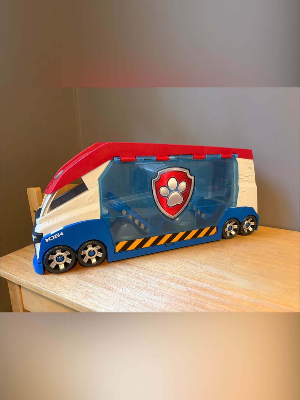 Large Paw Patrol Paw Patroller Spin Master vehicle w/sound and opening doors